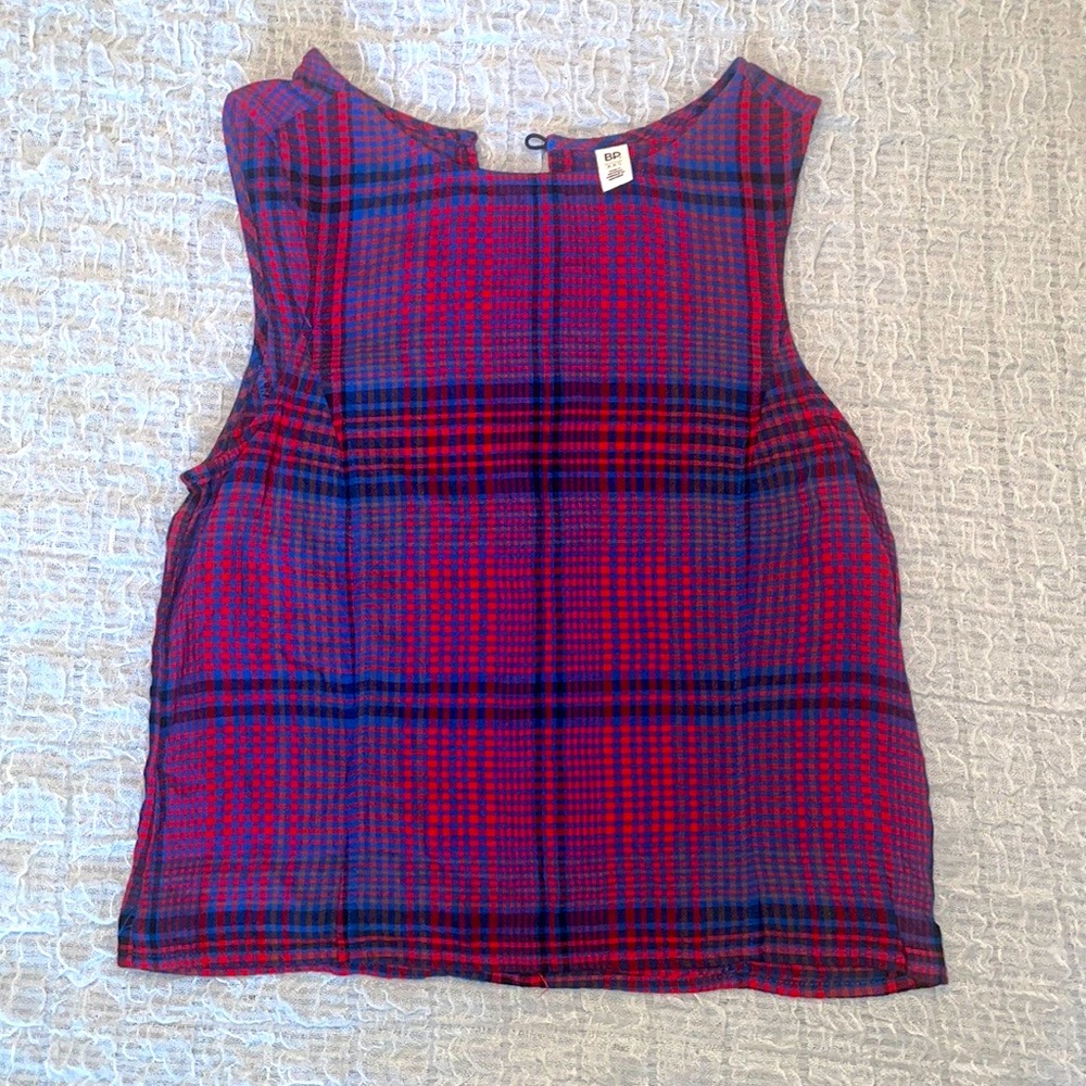 BP plaid tank